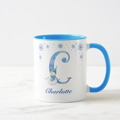 Christmas Snowflakes Monograms